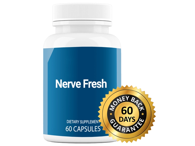 1 Bottle- Nerve Fresh- Money Back Guarantee 60 Days